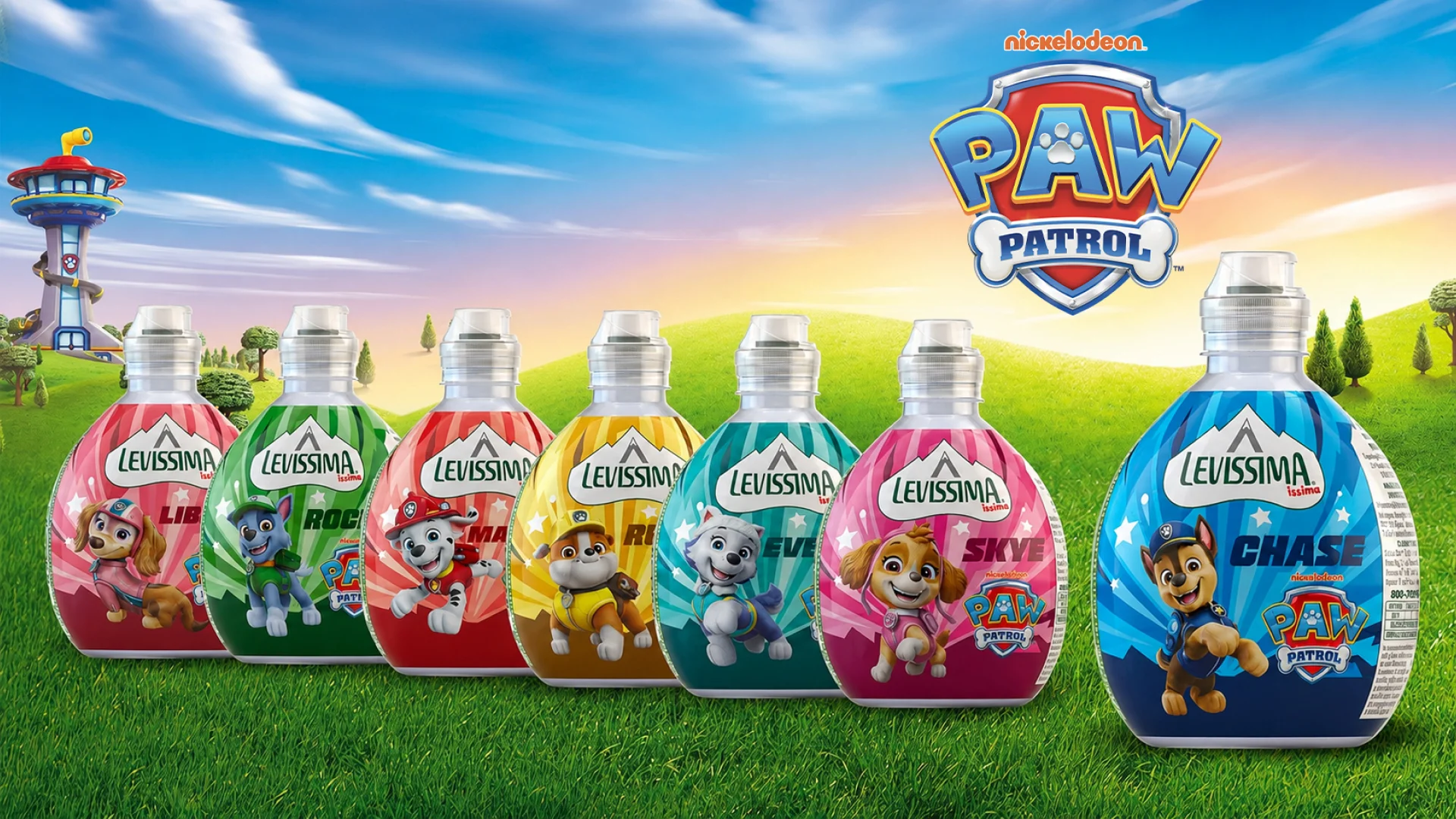 La gamma Issima limited edition in partnership con Paw Patrol