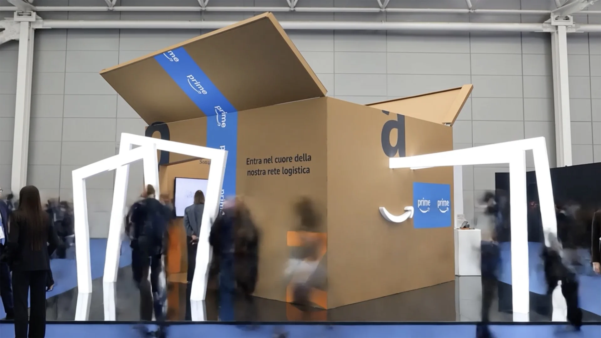 Lo stand AWS ad ANCI 2025, progettato da ATC - All Things Communicate