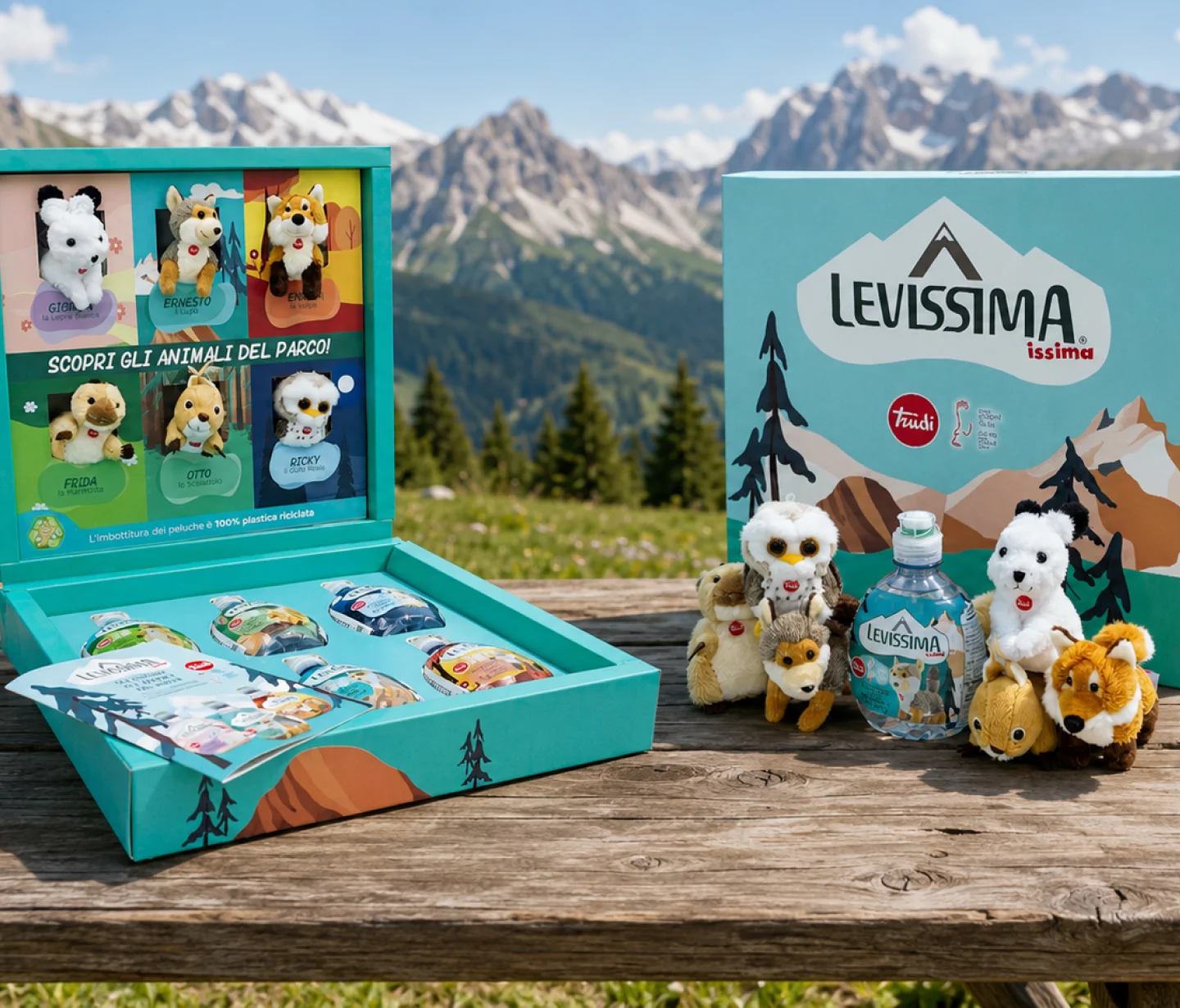 La speciale gift box influencer Issima, in partnership con Trudi e Parco dello Stelvio