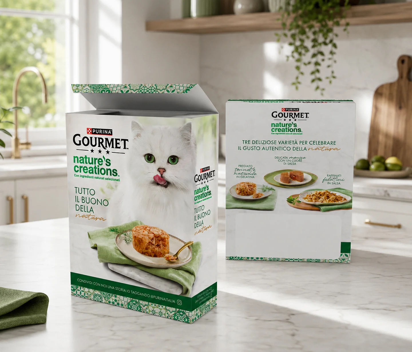 La gift box con la gamma Gourmet Nature's Creations