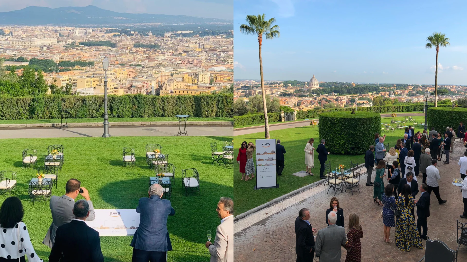 L'evento CEAL 2023 a Roma sponsorizzato da Amazon AWS, con materiali di comunicazione ideati da ATC