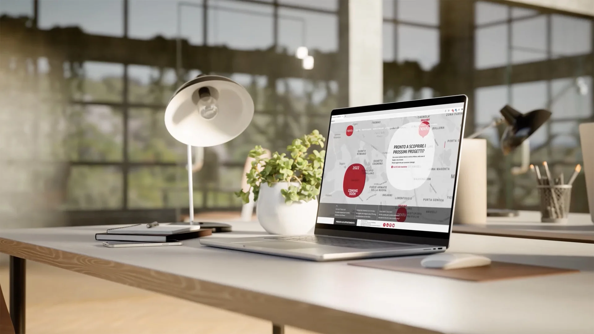 La UX del sito web Nexity Italia realizzato da ATC