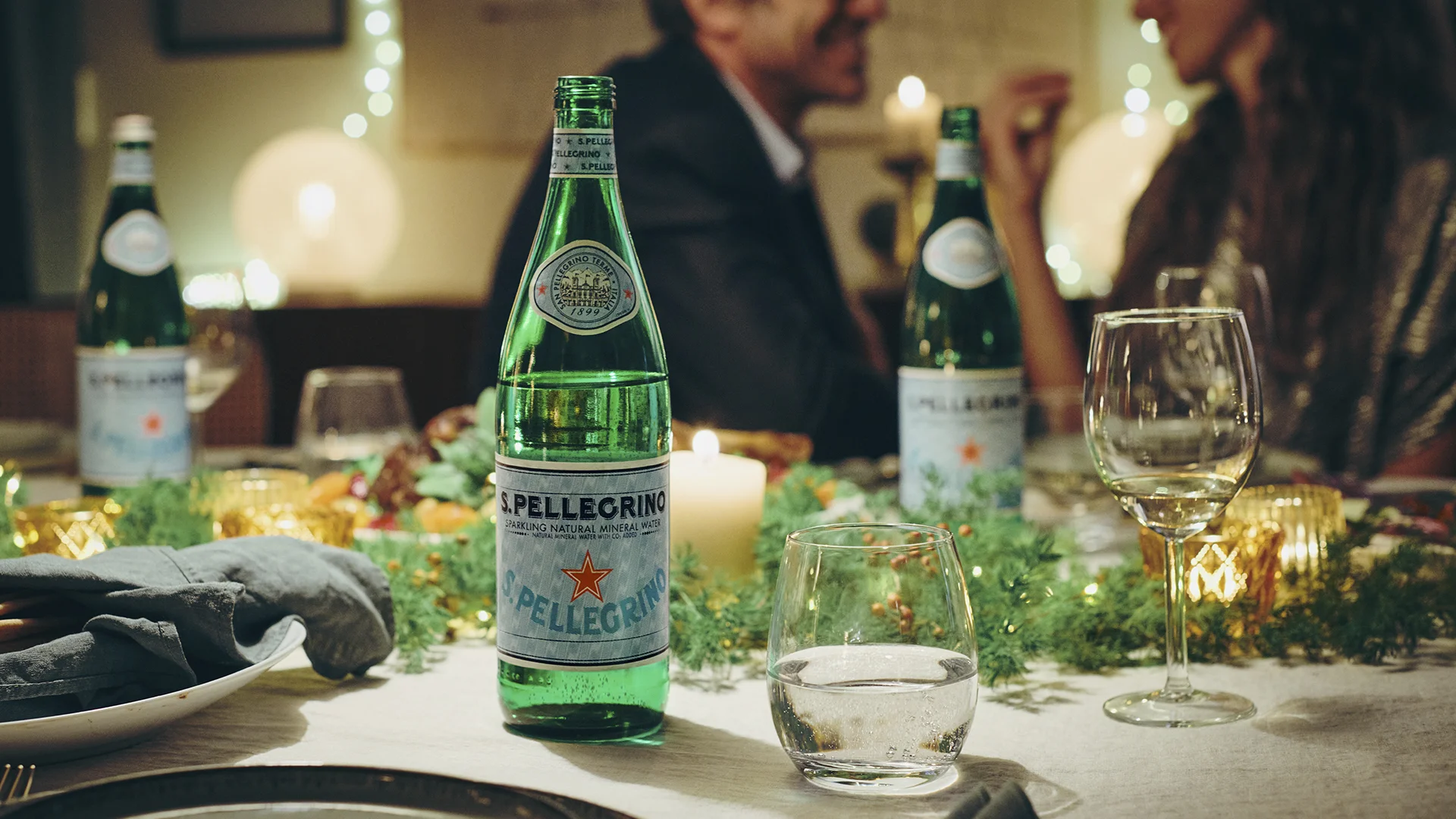 Il visual del key concept S.Pellegrino waters Bring your best