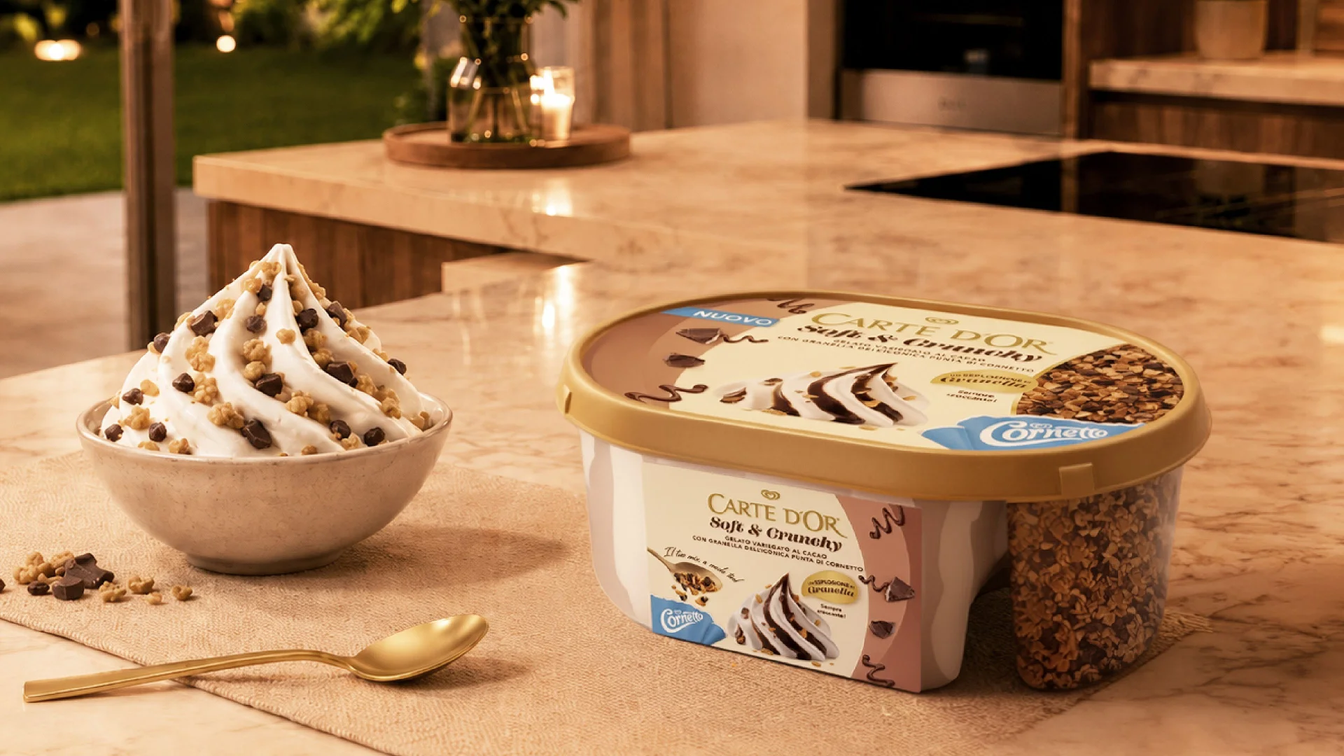 Il pack di Carte D'Or Soft & Crunchy Cornetto